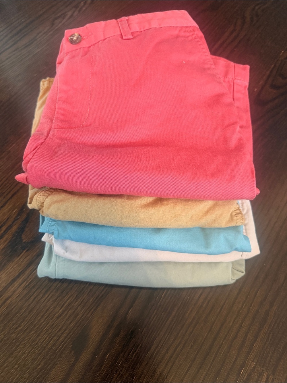 Kids Chino Shorts - Coral Pink